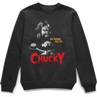 Chucky Official My Friends Call Me Sweatshirt - Black | Size: 2XL