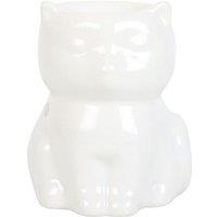 KDMD Shiny White Cat Oil Burner