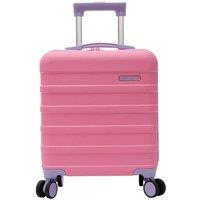Cabin Max Anode 30L Hard Shell Under Seat Suitcase 45x36x20cm in Bright Pink | Size: 45 x 36 x 20 cm