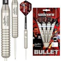 Unicorn Bullet Stainless Steel Darts (Pack of 3) in Silver | Size: 23g