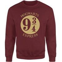 Harry Potter Platform Sweatshirt - Burgundy | Size: XL