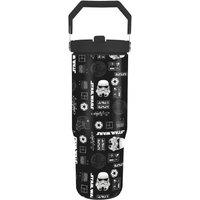 Star Wars Tech Darth Vader & Stormtrooper 880ml Tumbler in Black