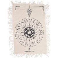KDMD Ancient Witch Sun Face Pendulum Divination Cloth Natural Black