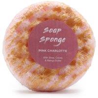 KDMD Pink Charlotte Butter Bubble Soap Sponge with Shea Cocoa Mango in Baby Pink
