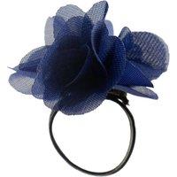 KDMD Navy Blue Chiffon Diffuser Ring Spray Perfume Ring