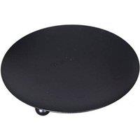KORVIXA 2Pcs Vintage Iron Candle Holders, 11cm Pillar Candle Plate Tray in Bla in Black | Size: 0.6m2
