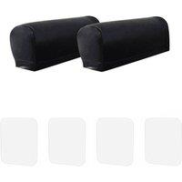 SPETLEK Thick Armchair Covers black