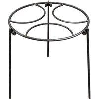 SPETLEK Camping Campfire Tripod Pot 20cm-semicircle in Black