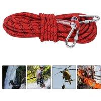 Ventryn 20m Rock Climbing Rope Cord Mountain Climbing Rope in Red