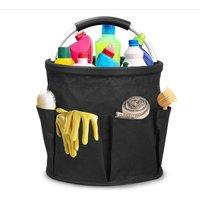 FLAVORA 17L Multifunctional Cleaning Caddy Garden Tools Bag in Black | Size: 10000mm x 520mm