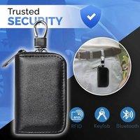 NESTLUNE Faraday Pouch for Car Keys Car Key Signal Blocking Bag in Black | Size: 100 cm