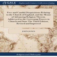 John Jones Free & Candid Disquisitions Relating to the Church of England