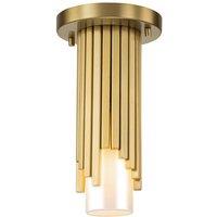 Netlighting Marvele Surface Mounted Downlight Contemporary Aged Brass 1x E14 in Gold