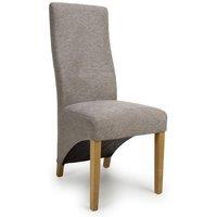 Shankar Baxter Weave Mocha Dining Chair in Brown
