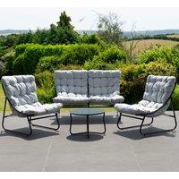Artemis Home Aregno Outdoor Seating Set in Light Grey