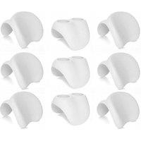 Wave Spas Wave Relax & Refresh Bundle | 3 Drinks Holders, 6 Head Rests in Light Grey