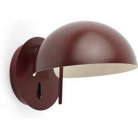 Netlighting Matilda Dome Wall Lamp Garnet 1x E14 in Red