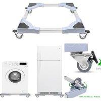 NESTLUNE Extendable Removal Stand 360Wheel Trolley in Grey | Size: 10000mm x 520mm