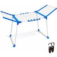 Ventryn Folding Winged Clothes Airer Drying Rack - Laundry Dryer | Size: Medium