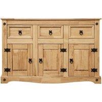 SPETLEK 3 Door 3 Drawer Furniture Storage in Natural