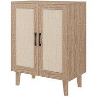 SPETLEK Buffet Storage Cabinet 2 Doors / Natural Wood