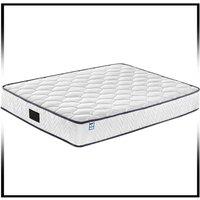 FLAVORA Small Double Luxury Pocket Memory Foam Orthopaedic Mattress in White | Size: Cot
