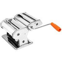 FLAVORA 5-in-1 Stainless Steel Multi Pasta Maker Machine in Metallic Silver | Size: 0.6m2