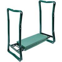 FLAVORA 2 In 1 Foldable Ergonomic Garden Kneeler Bench Green | Size: 100g