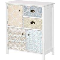 FORGEVIO Sideboard Storage Chest Shabby Chic Cabinet Multi-purpose