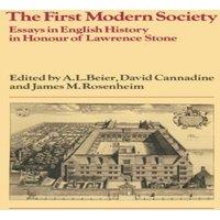 Cambridge University Press The First Modern Society: Essays in English History in Honour of