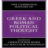 Cambridge University Press The Cambridge History of Greek & Roman Political Thought