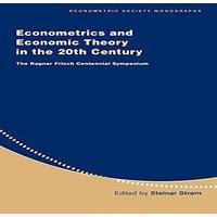 Cambridge University Press Econometrics & Economic Theory in the 20th Century: The Ragnar