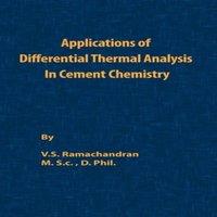 V. S. Ramachandran Application of Differential Thermal Analysis in Cement Chemistry
