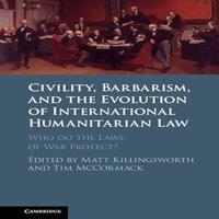 Cambridge University Press Civility, Barbarism & the Evolution of International