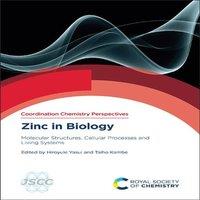 Royal Society of Chemistry Zinc in Biology : Molecular Structures, Cellular Processes and