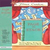 James Carter Page to Stage: Developing Writing, Speaking & Listening Skills