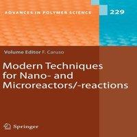 Caruso Modern Techniques for Nano- & Microreactors/-Reactions Hardcover