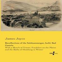 James Joyce Recollections of the Salzkammergut, Ischl, Bad Gastein:With a
