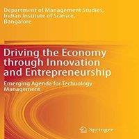 TBD Driving the Economy through Innovation & Entrepreneurship :