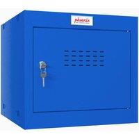 Phoenix Safe Company Size 1 Blue Cube Locker with Key Lock, CL0344BBK, 44 Liters | Size: 300 cm x 90 cm