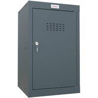 Phoenix Safe Company Size 3 Grey Cube Locker with Key Lock, CL0644AAK, Capacity: 87 Liters