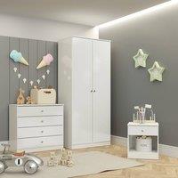 Seconique Denver Trio Set in White