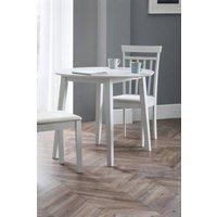 Julian Bowen Coast Round 2-4 Seater Drop Leaf Dining Table in Grey