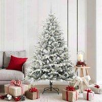 Berkfield Home Artificial Pre-lit Christmas Tree with Ball Set Green 180 cm