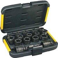 Dewalt DT7506-QZ Impact Sockets (Pack Of 17) in Black