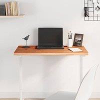 Berkfield Home Table Top 80x40x2.5 cm Rectangular Solid Wood Beech in Natural