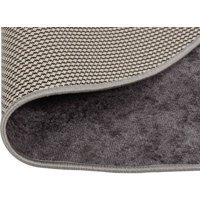 Berkfield Home Rug Washable Grey 200 cm Anti Slip | Size: 100 cm diameter