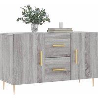 Berkfield Home Sideboard Grey Sonoma 100x36x60 cm Engineered Wood | Size: 100 x 36 x 60 cm