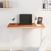 Berkfield Home Table Top 80x40x2.5 cm Rectangular Solid Wood Beech in Brown