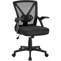 Kelvenix Home Office Chair Computer Mesh Desk Chair in Black | Size: 0.6m2